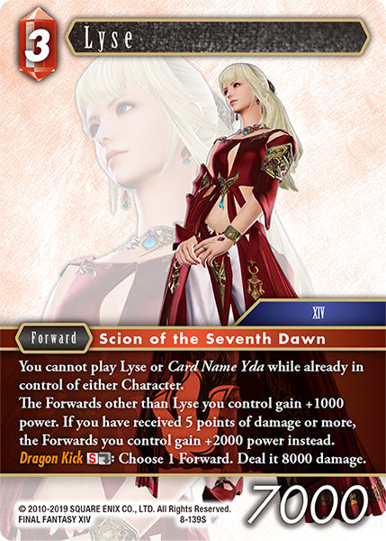 Lyse 8-139S Foil - Final Fantasy TCG
