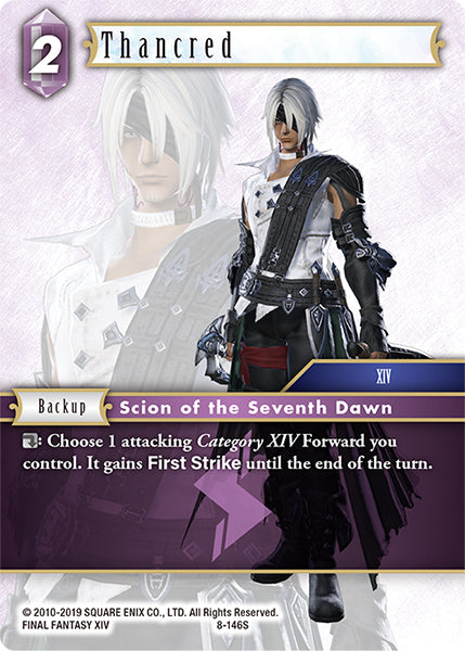 Thancred 8-146S Foil - Final Fantasy TCG