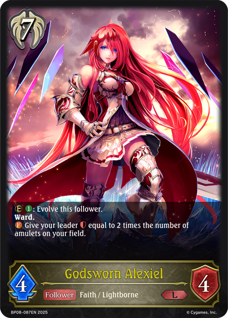 Shadowverse Evolve Godsworn Alexiel (L) - Alterchaotica