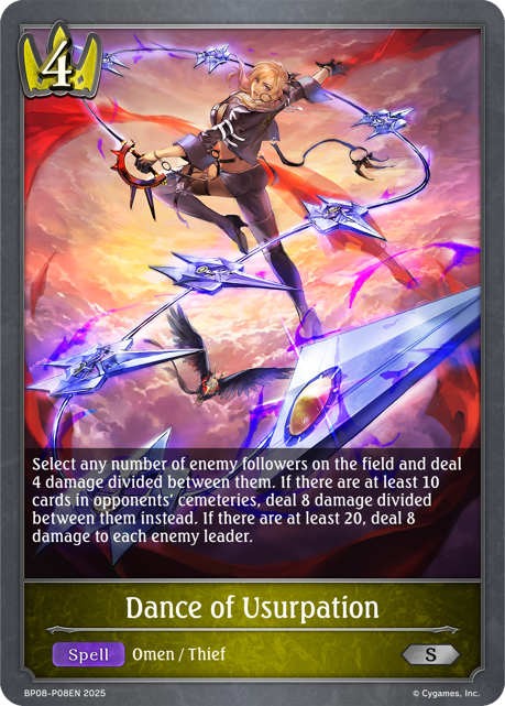 Dance of Usurpation - Premium - Shadowverse Evolve