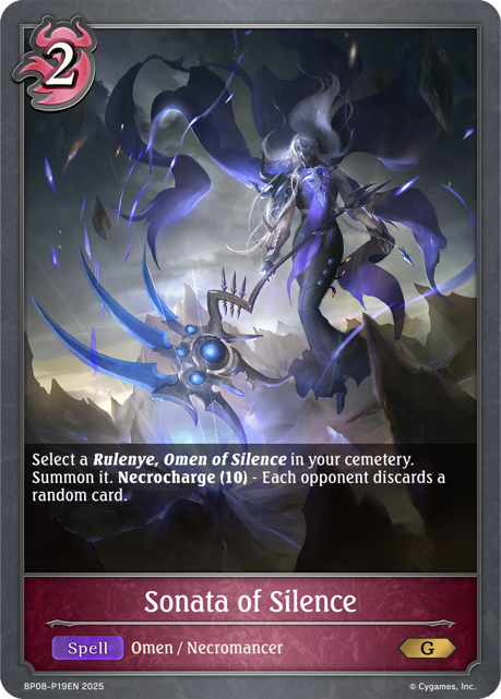 Sonata of Silence - Premium - Shadowverse Evolve