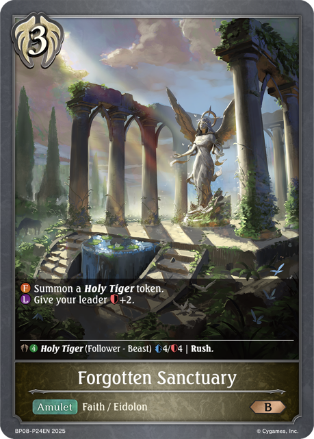 Forgotten Sanctuary - Premium - Shadowverse Evolve