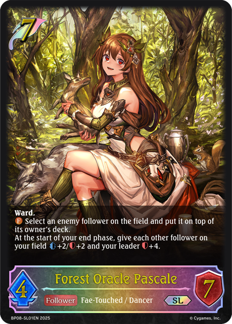 Forest Oracle Pascale (SL) - Shadowverse Evolve