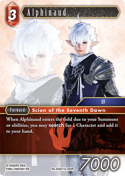 Foil - Alphinaud - Final Fantasy TCG