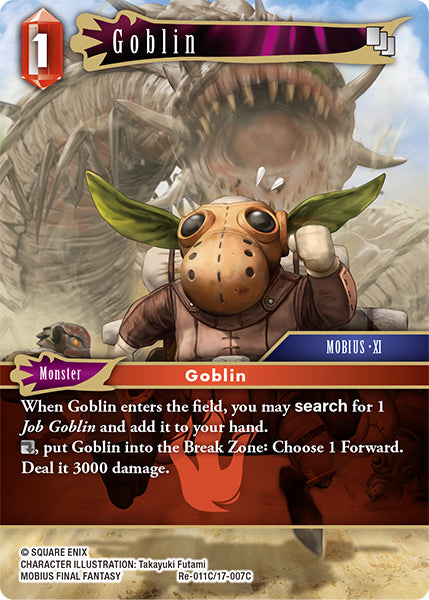 Foil - Goblin (17-007C) - Final Fantasy TCG