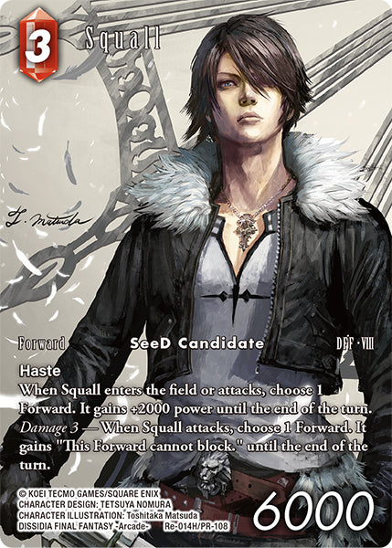 Squall (Full Art) - Final Fantasy TCG