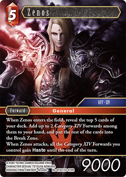 Zenos - Final Fantasy TCG