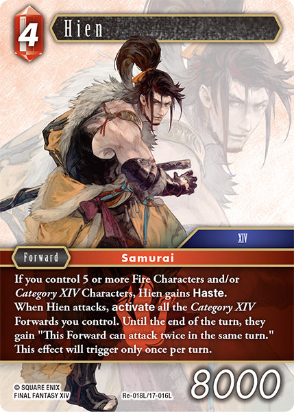 Foil - Hien - Final Fantasy TCG