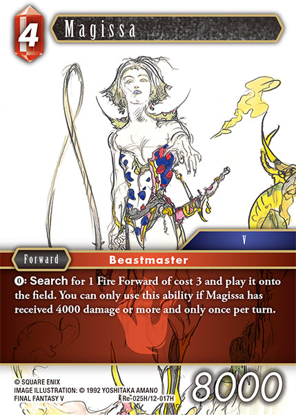 Foil - Magissa - Final Fantasy TCG