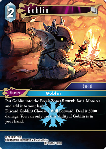 Foil - Goblin (7-030C) - Final Fantasy TCG