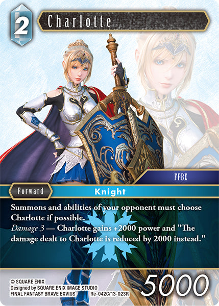 Foil - Charlotte - Final Fantasy TCG