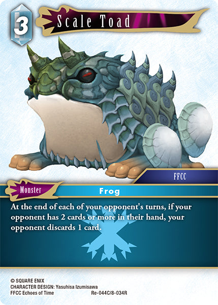 Foil - Scale Toad - Final Fantasy TCG