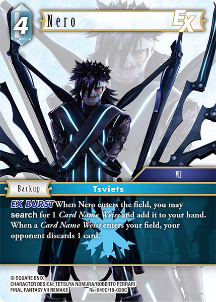 Foil - Nero - Final Fantasy TCG