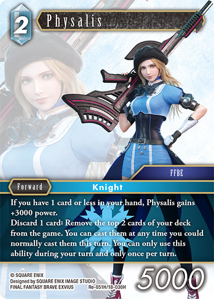 Foil - Physalis - Final Fantasy TCG