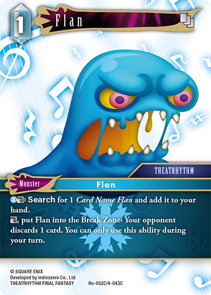 Foil - Flan (4-043C) - Final Fantasy TCG