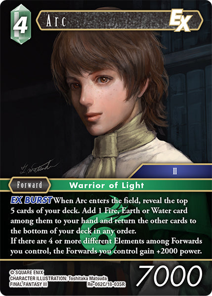 Foil - Arc - Final Fantasy TCG
