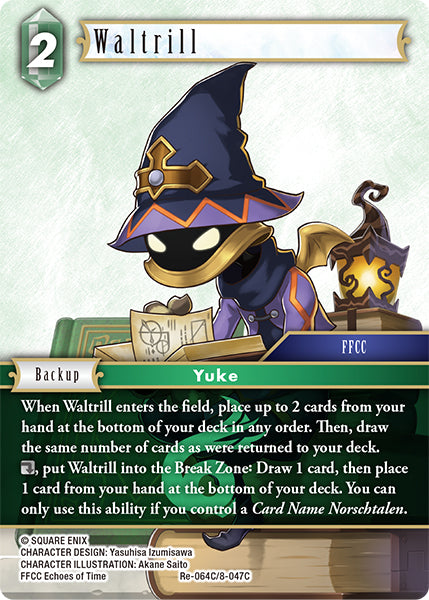 Foil - Waltrill - Final Fantasy TCG