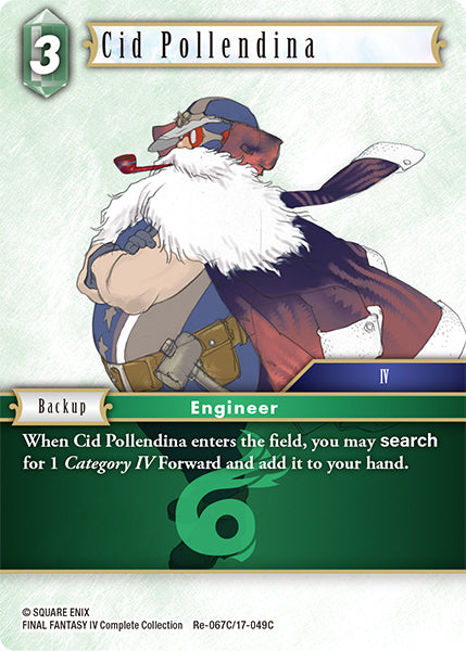 Cid Pollendina - Final Fantasy TCG
