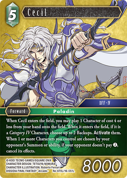 Foil - Cecil (16-051L)