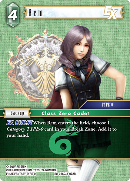 Foil - Rem - Final Fantasy TCG