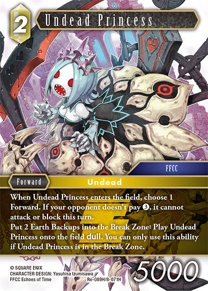 Foil - Undead Princess - Final Fantasy TCG