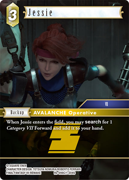 Jessie - Final Fantasy TCG