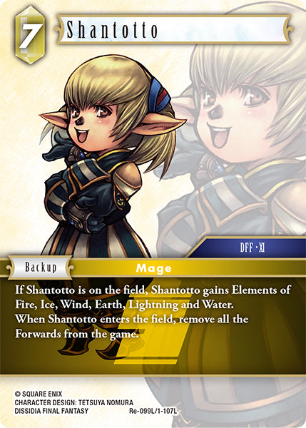 Foil - Shantotto (1-107L) - Final Fantasy TCG