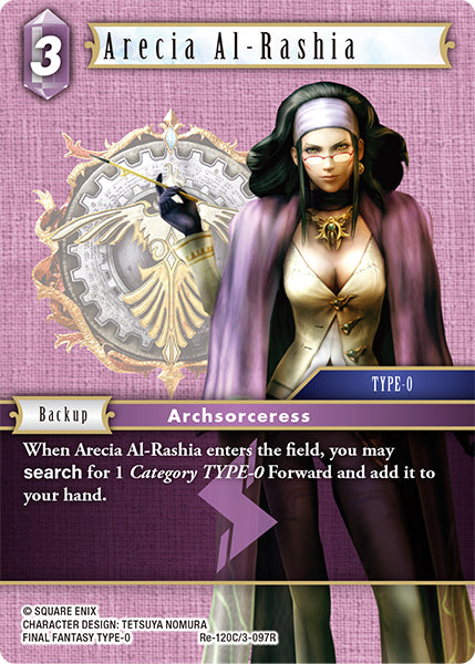 Arecia Al-Rasha - Final Fantasy TCG