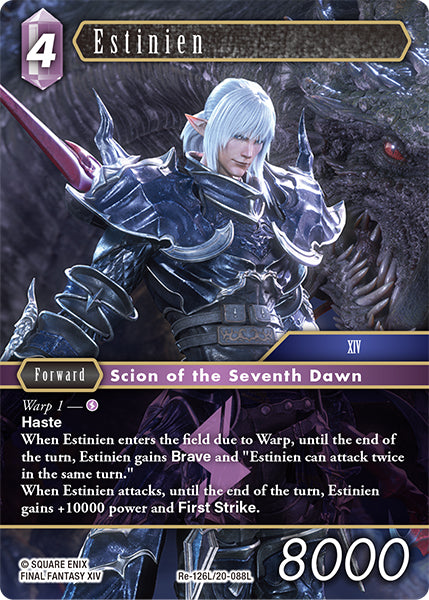 Foil - Estinien - Final Fantasy TCG