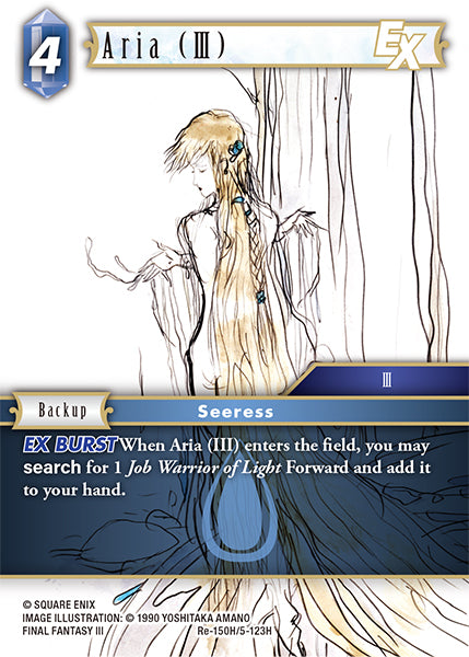 Foil - Aria (III) - Final Fantasy TCG
