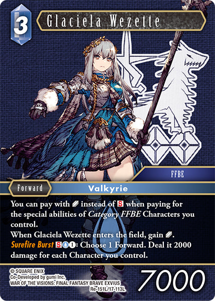 Foil - Glaciela Wezette