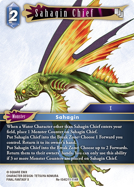 Sahagin Chief - Final Fantasy TCG