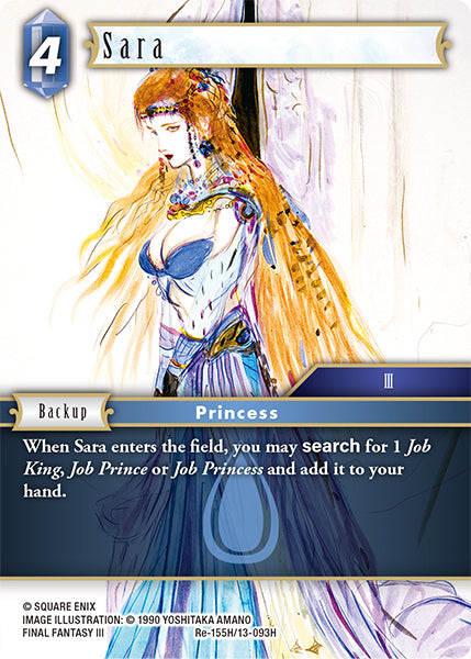 Sara - Final Fantasy TCG