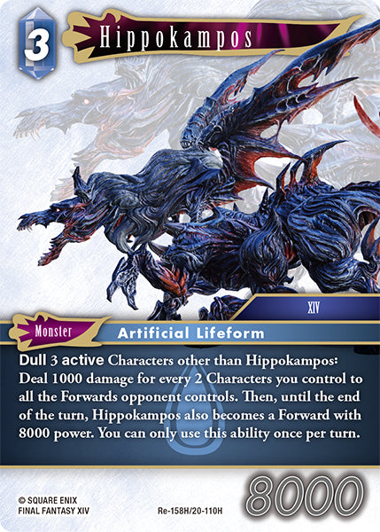 Foil - Hippokampos - Final Fantasy TCG