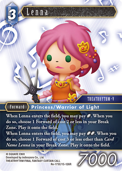 Lenna - Final Fantasy TCG