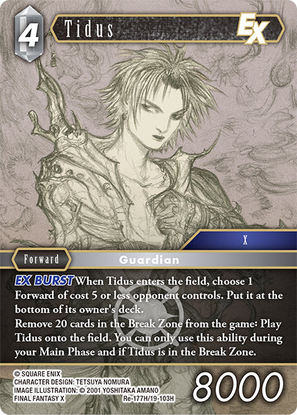 Tidus - Final Fantasy TCG
