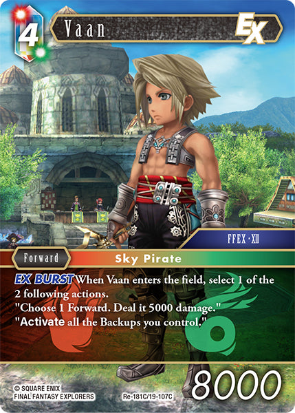 Vaan - Final Fantasy TCG