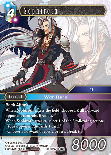 Foil - Sephiroth - Final Fantasy TCG