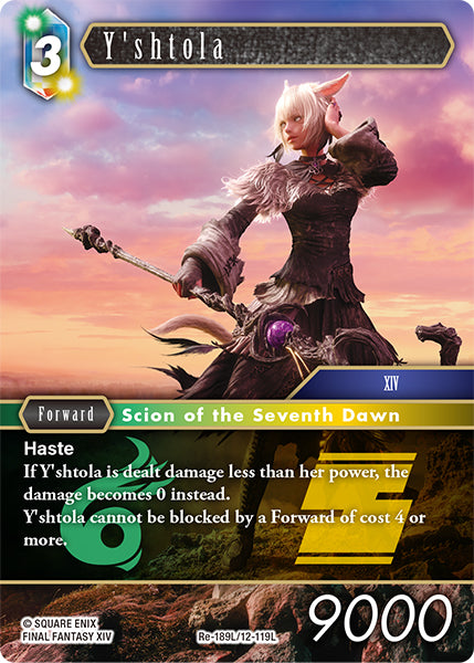 Foil - Y'shtola - Final Fantasy TCG