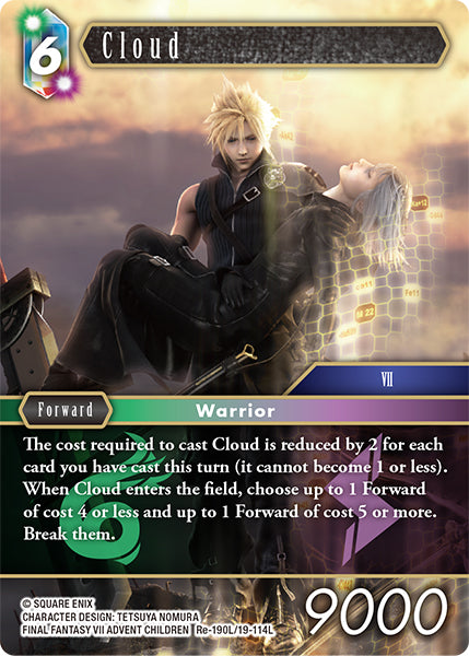 Cloud (19-114L) - Final Fantasy TCG