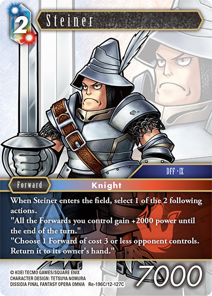 Steiner - Final Fantasy TCG