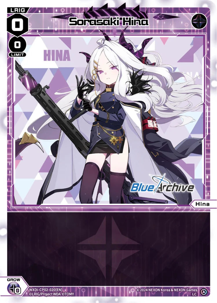 Wixoss - Blue Archive Diva Sorasaki Hina