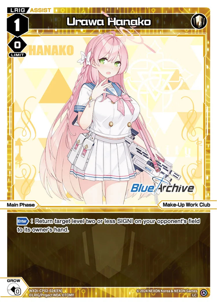 Wixoss - Blue Archive Diva Urawa Hanako