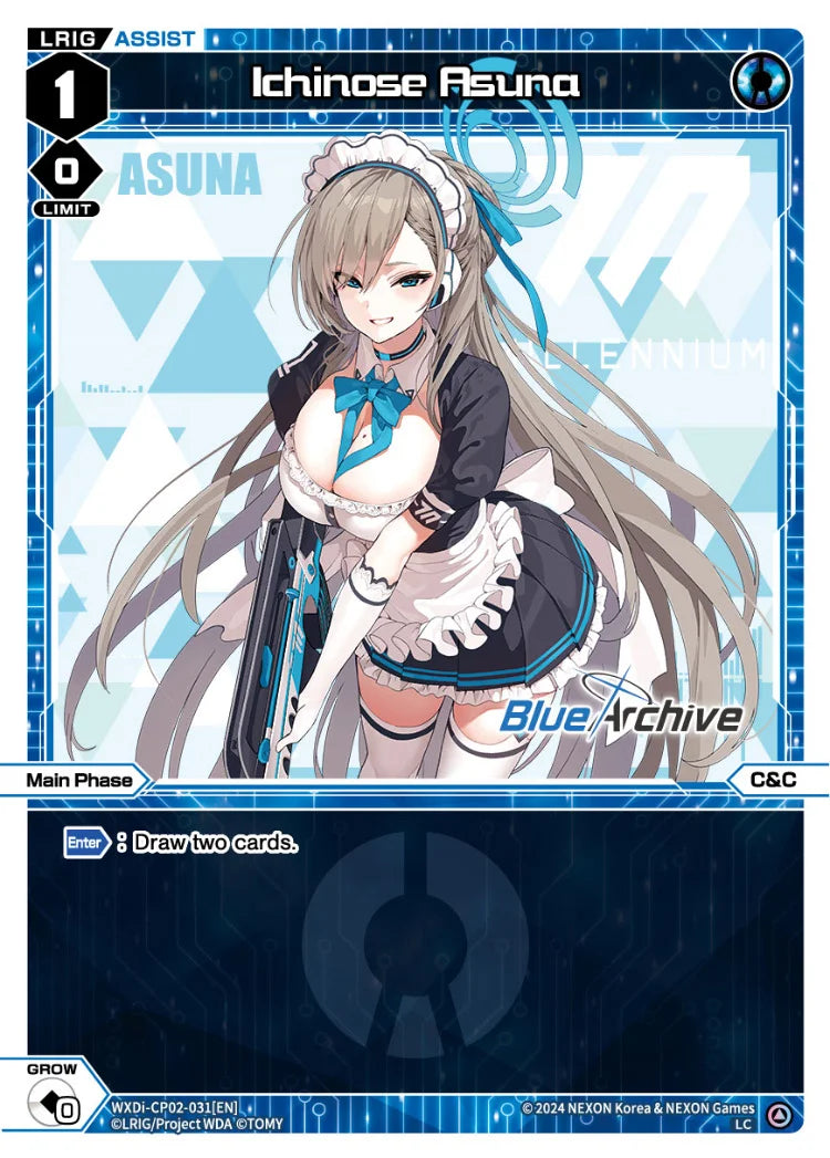 Wixoss - Blue Archive Diva Ichinose Asuna