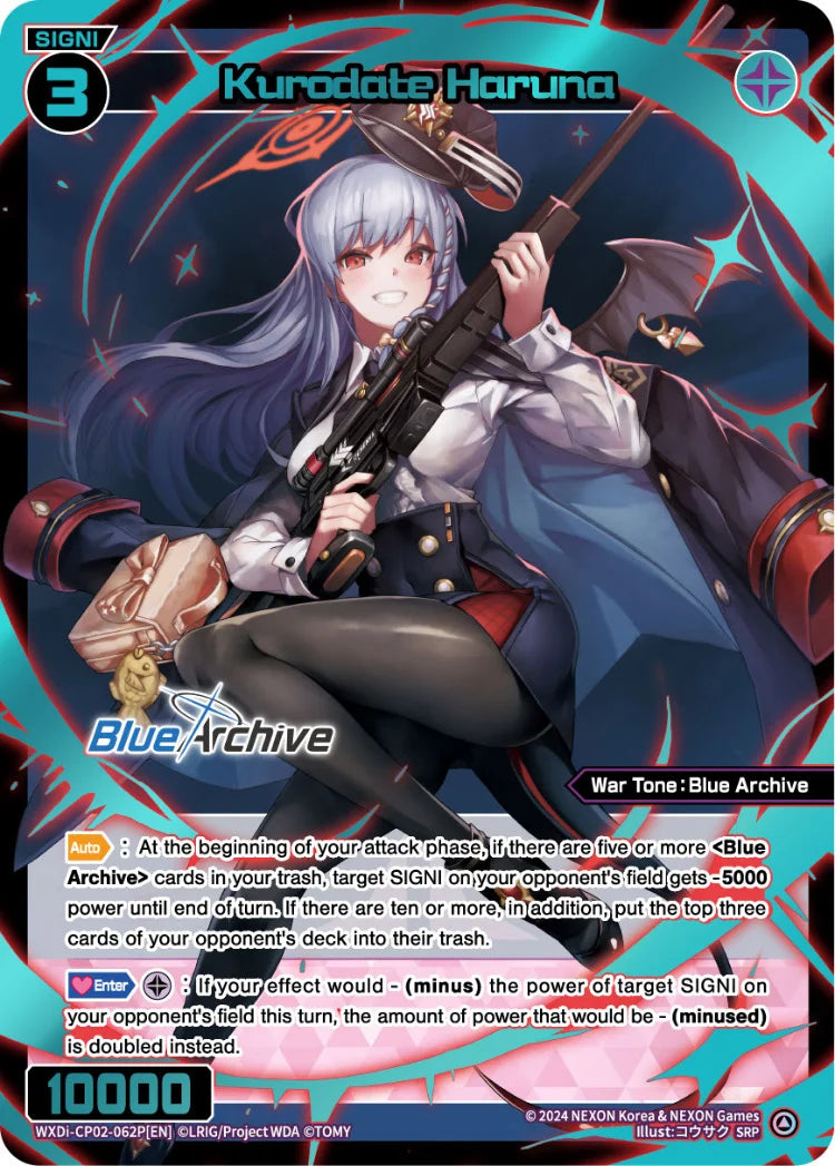 Wixoss - Blue Archive Diva Kurodate Haruna SRP