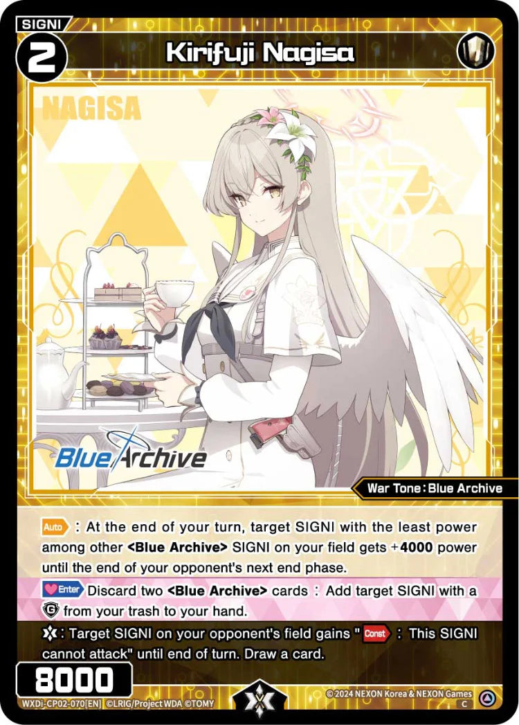 Wixoss - Blue Archive Diva Kirifuji Nagisa