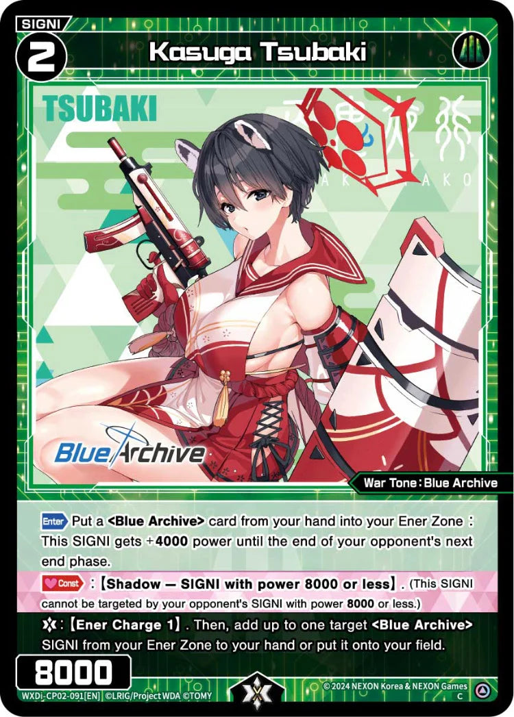Wixoss - Blue Archive Diva Kasuga Tsubaki