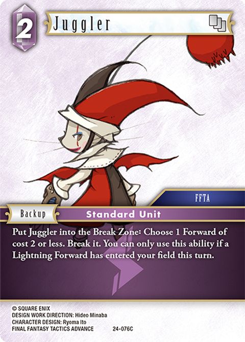 Juggler - Foil - Final Fantasy TCG