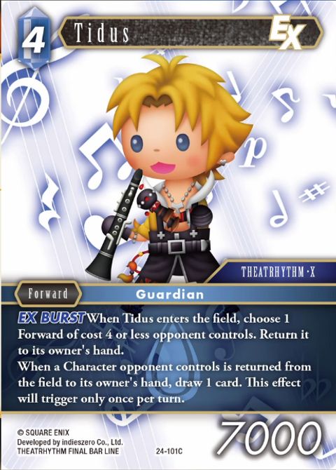 Tidus (24-101C) - Foil - Final Fantasy TCG