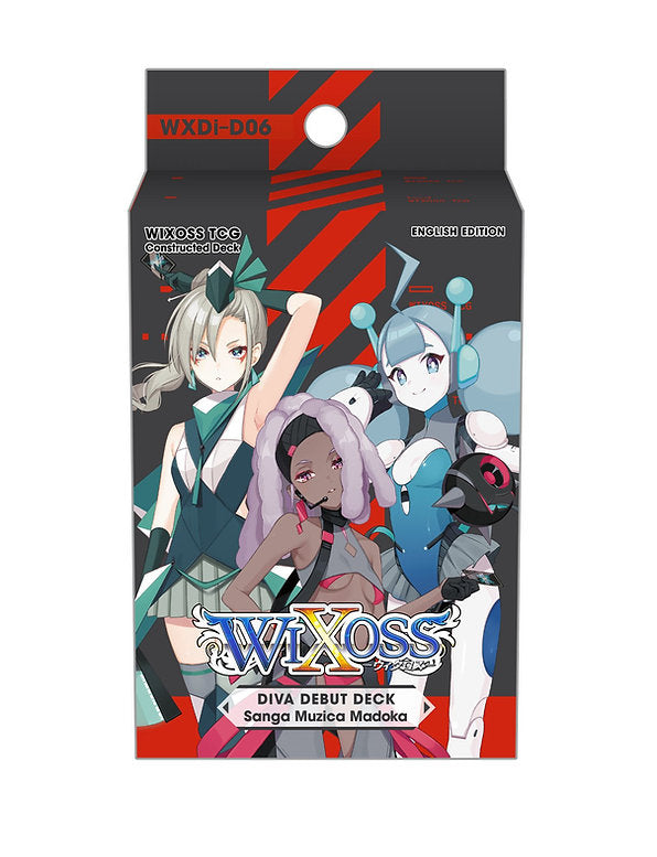 WiXoss English Ed. DIVA DEBUT DECK Sanga Muzica Madoka